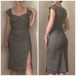 Stop Staring Brown Plaid Stretch Flannel Wiggle